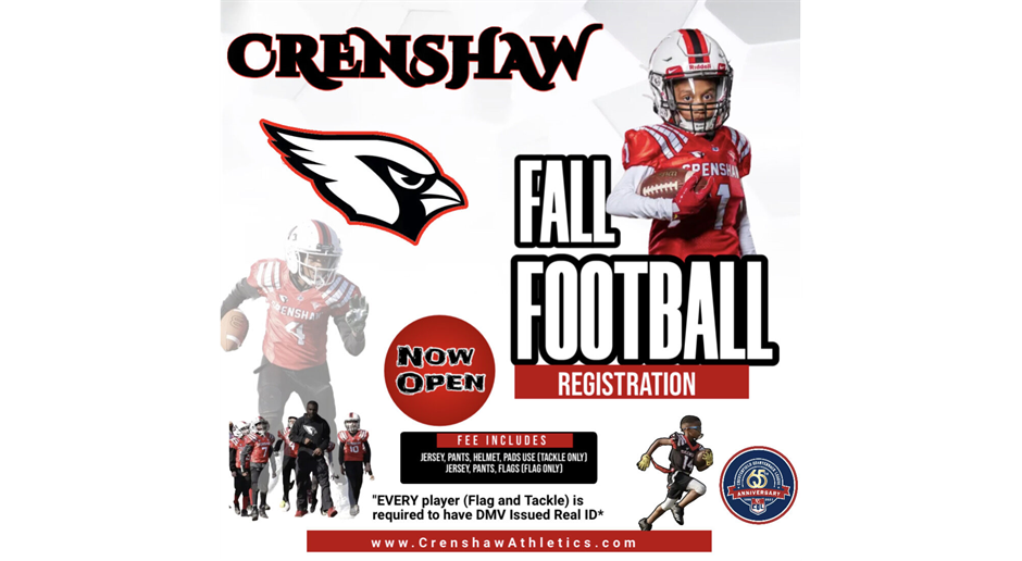 Fall Registration Is Now Open!!!!